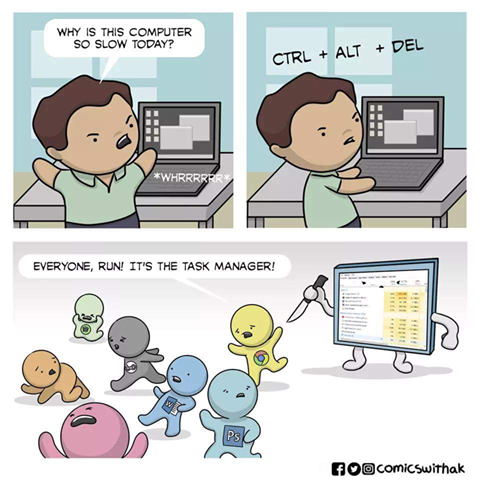 [@comicswithak] Task Manager 