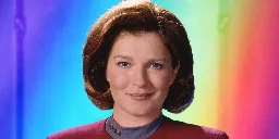 Kate Mulgrew Wanted an LGBTQ+ Character on 'Star Trek: Voyager'