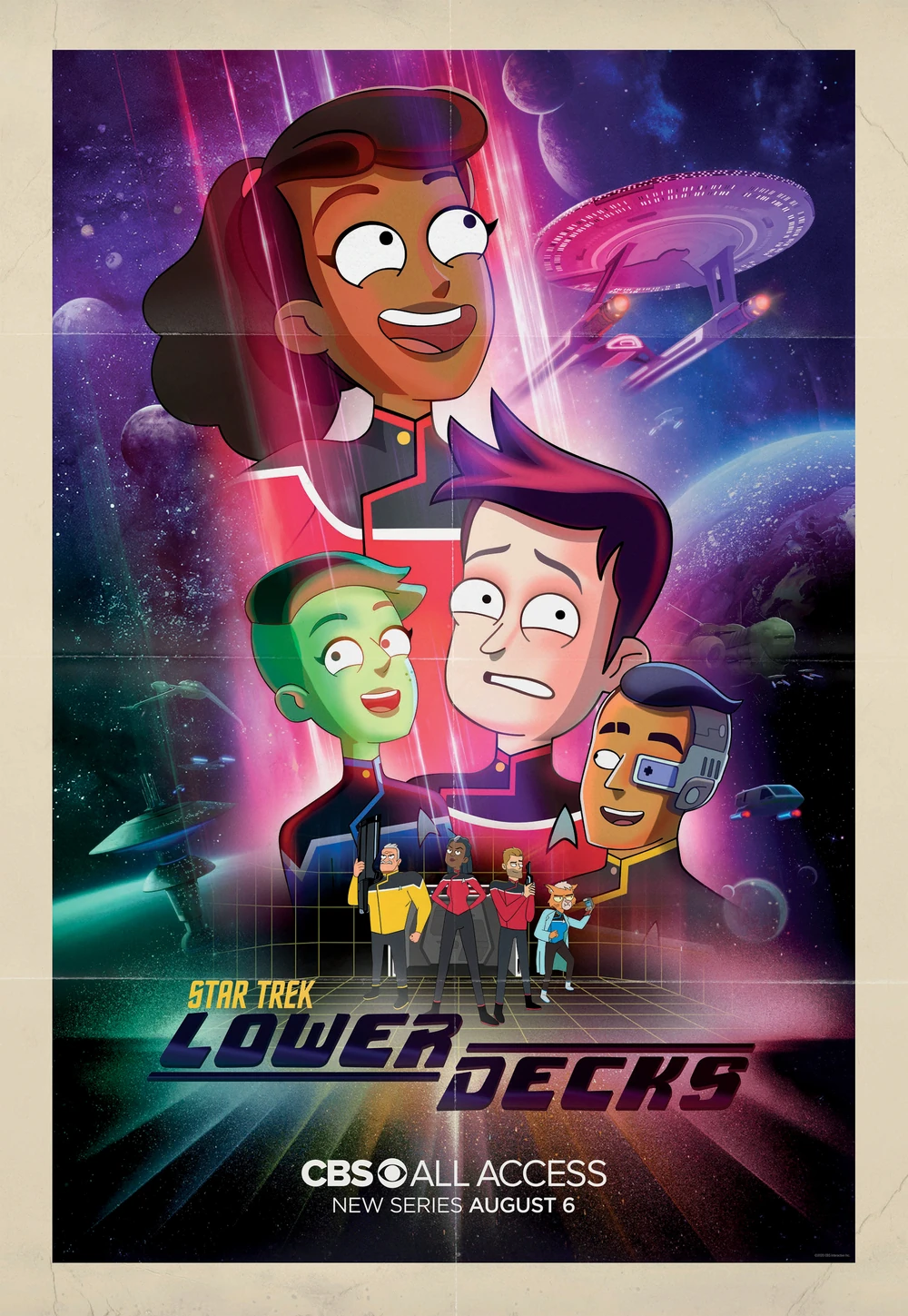 Lower Decks Season 1 Poster B