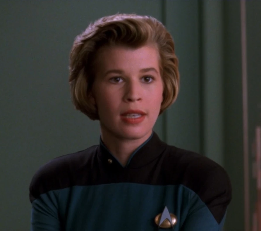 Ensign Janeway of the Enterprise-D