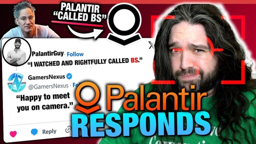 Palantir Crashes Out in Response to GN